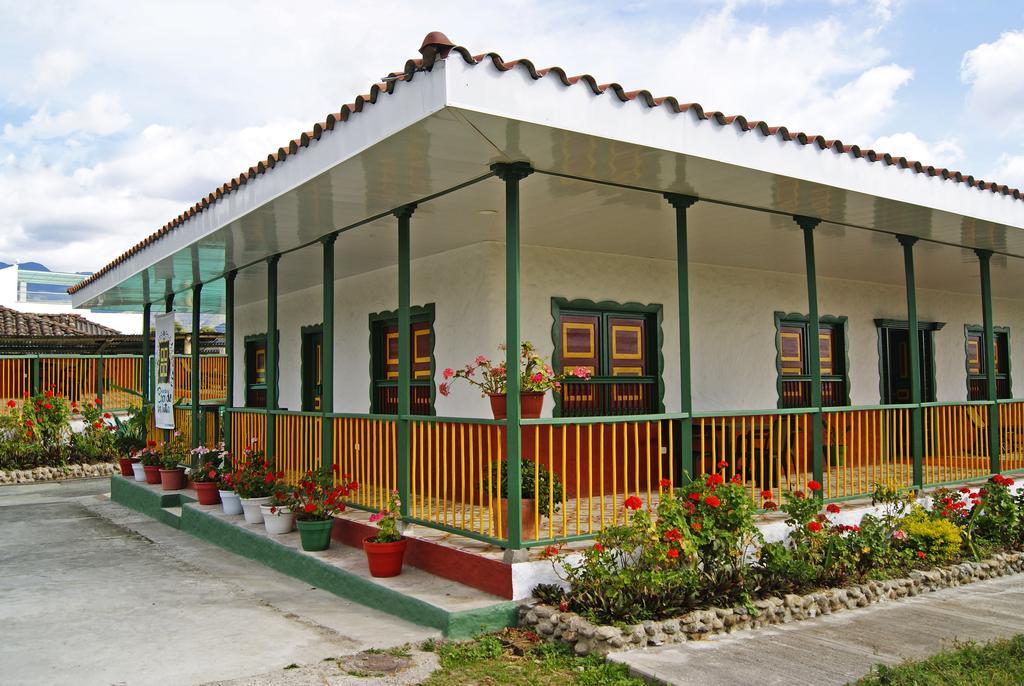 Hostal Casa De Los Taitas Salento Exterior foto